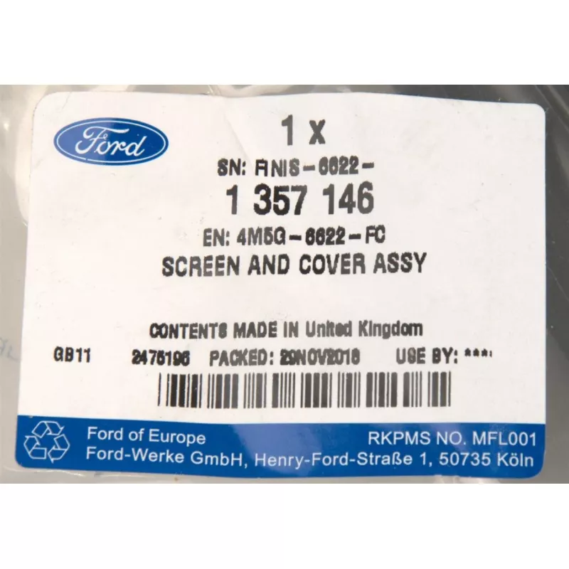 Crépine d'huile OE 1357146 - Visuel 2