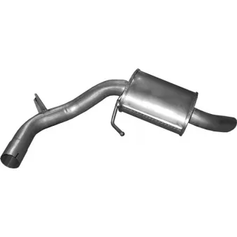 Silencieux arrière POLMO 03.103 pour BMW Série 1 118 d - 122cv
