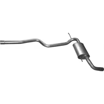 Silencieux arrière POLMO 03.70 pour BMW Série 3 318 d - 136cv