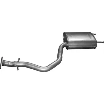 Silencieux arrière POLMO 44.03