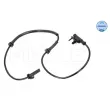Capteur, vitesse de roue MEYLE [014 899 0084]