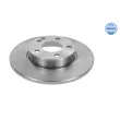 Jeu de 2 disques de frein avant MEYLE [015 521 0037]