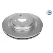 MEYLE 015 523 0014/PD - Jeu de 2 disques de frein arrière