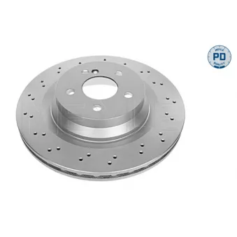 Jeu de 2 disques de frein arrière MEYLE OEM A2114231012
