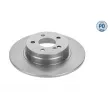 MEYLE 015 523 0032/PD - Jeu de 2 disques de frein arrière