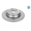 MEYLE 015 523 0036/PD - Jeu de 2 disques de frein arrière