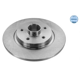 Jeu de 2 disques de frein arrière MEYLE OEM 8660001613