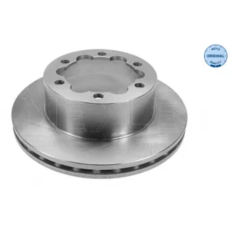 Jeu de 2 disques de frein arrière MEYLE OEM 2E0615601