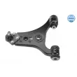Triangle ou bras de suspension (train avant) MEYLE [016 050 0041]