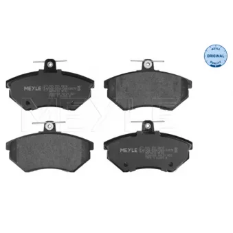 Jeu de 4 plaquettes de frein avant MEYLE OEM 533698151