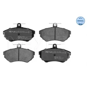 Jeu de 4 plaquettes de frein avant MEYLE OEM 1HM698151A