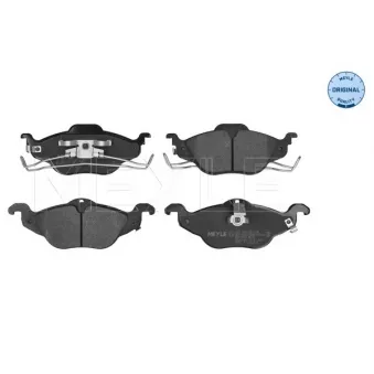 Jeu de 4 plaquettes de frein avant MEYLE OEM 93184519