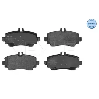 Jeu de 4 plaquettes de frein avant MEYLE OEM A1684201220