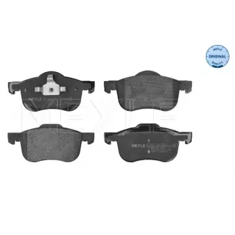 Jeu de 4 plaquettes de frein avant MEYLE OEM 274335