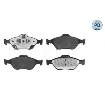 Jeu de 4 plaquettes de frein avant MEYLE OEM 044650D050