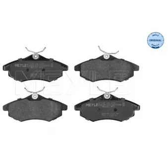 Jeu de 4 plaquettes de frein avant MEYLE OEM 425369