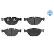 MEYLE 025 234 4821 - Jeu de 4 plaquettes de frein avant