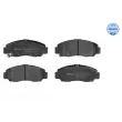 MEYLE 025 237 2916/W - Jeu de 4 plaquettes de frein avant