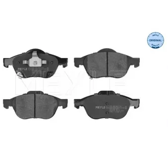 Jeu de 4 plaquettes de frein avant MEYLE OEM 0446505070