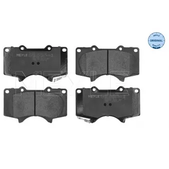 Jeu de 4 plaquettes de frein avant MEYLE OEM 044650K360