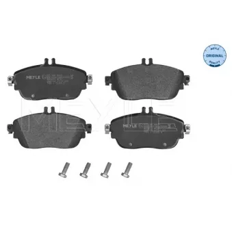 Jeu de 4 plaquettes de frein avant MEYLE OEM 0064208520