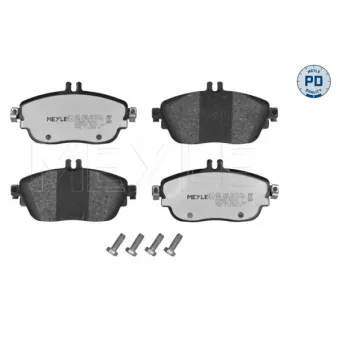 Jeu de 4 plaquettes de frein avant MEYLE OEM 0064208520