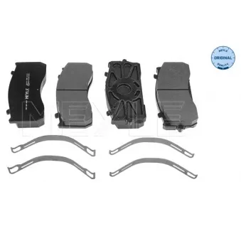 Jeu de 4 plaquettes de frein avant MEYLE OEM a0034201220