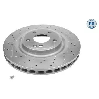 Jeu de 2 disques de frein avant MEYLE OEM 2464212712