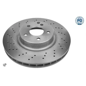 Jeu de 2 disques de frein avant MEYLE 083 521 0040/PD