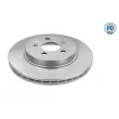 MEYLE 083 521 2041/PD - Jeu de 2 disques de frein avant