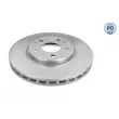 Jeu de 2 disques de frein avant MEYLE [083 521 2044/PD]