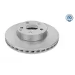 MEYLE 083 521 2099/PD - Jeu de 2 disques de frein avant