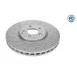 MEYLE 083 521 2113/PD - Jeu de 2 disques de frein avant