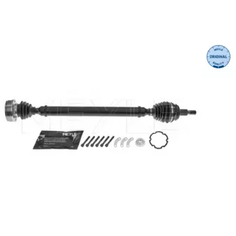Arbre de transmission avant droit MEYLE 100 498 0715