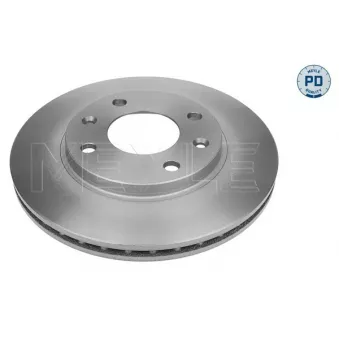 Jeu de 2 disques de frein avant MEYLE OEM 424694