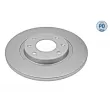 MEYLE 11-15 521 0033/PD - Jeu de 2 disques de frein avant