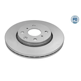 Jeu de 2 disques de frein avant MEYLE OEM 4246F0