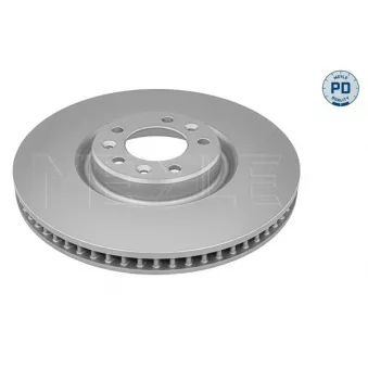 Jeu de 2 disques de frein avant MEYLE OEM 9818381680