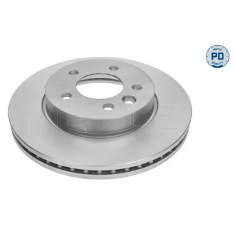 Jeu de 2 disques de frein avant MEYLE OEM 2H0615301D