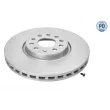 Jeu de 2 disques de frein avant MEYLE [115 521 0027/PD]