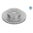 Jeu de 2 disques de frein avant MEYLE [115 521 0034/PD]