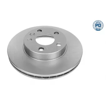 Jeu de 2 disques de frein avant MEYLE OEM 7D0615301A