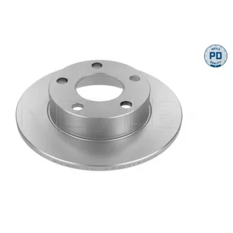 Jeu de 2 disques de frein arrière MEYLE OEM 8D0615601A