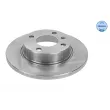 MEYLE 115 521 1023 - Jeu de 2 disques de frein avant