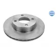 MEYLE 115 521 1088 - Jeu de 2 disques de frein avant