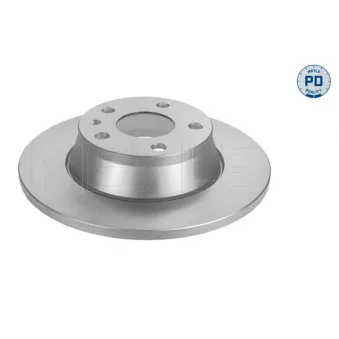 Jeu de 2 disques de frein arrière MEYLE OEM 8J0615601