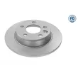 MEYLE 115 523 0014/PD - Jeu de 2 disques de frein arrière