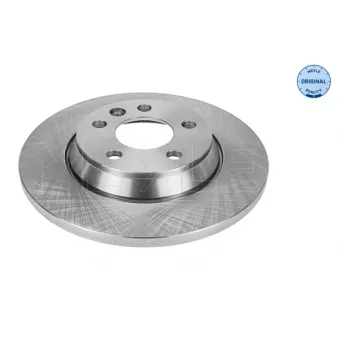Jeu de 2 disques de frein arrière MEYLE OEM 7D0615601C