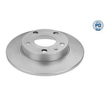 Jeu de 2 disques de frein arrière MEYLE OEM 8E0615601P