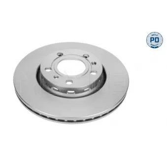 Jeu de 2 disques de frein arrière MEYLE OEM 4E0615601E